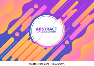 Abstract geometric background. Dynamic shapes composition. Background template for banner, web, landing page, cover, promotion, print, poster, greeting card. Cool gradients.