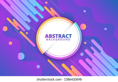 Abstract geometric background. Dynamic shapes composition. Background template for banner, web, landing page, cover, promotion, print, poster, greeting card. Cool gradients.