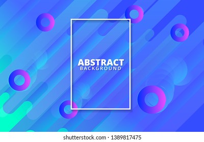 Abstract geometric background. Dynamic shapes composition. Background template for banner, web, landing page, cover, promotion, print, poster, greeting card. Cool gradients.