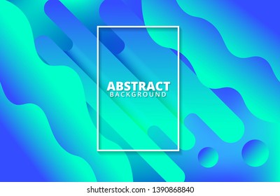 Abstract geometric background. Dynamic shapes composition. Background template for banner, web, landing page, cover, promotion, print, poster, greeting card. Cool gradients.