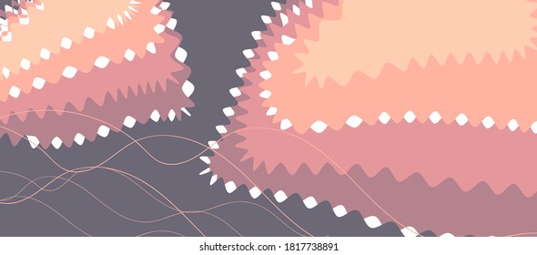 Abstract Geometric background. Dynamic shapes composition.Gradient Background. greeting card template