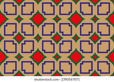 Abstract  geometric background. Dynamic shapes composition.