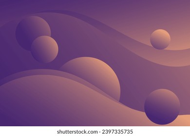 Abstract geometric background. Dynamic shapes composition.