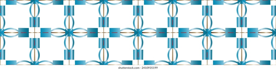 Fondo geométrico abstracto. Composición dinámica de formas. Patrón sin foco con ornamento geométrico simétrico. Textura de mosaico ornamental.