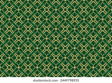 Abstract  geometric background. Dynamic shapes composition. Seamless pattern with symmetric geometric ornament. Ornamental mosaic texture.