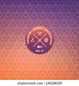Abstract geometric background. Elegant background for cards and invitations.