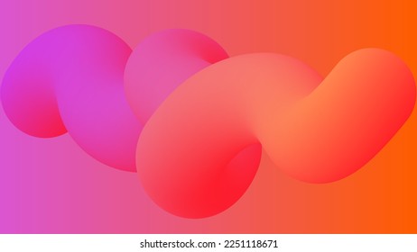 ABSTRACT GEOMETRIC BACKGROUND ELEGANT FLUID GRADIENT COLOR DESIGN VECTOR TEMPLATE GOOD FOR MODERN WEBSITE, WALLPAPER, COVER DESIGN 
