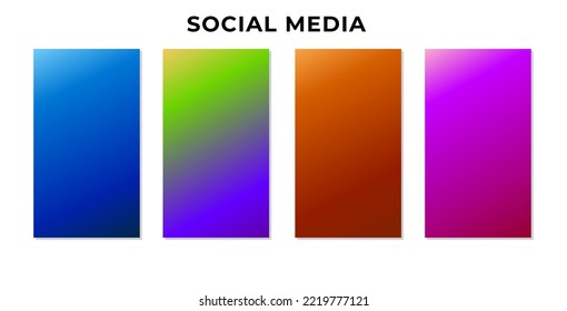 ABSTRACT GEOMETRIC BACKGROUND ELEGANT GRADIENT COLOR DESIGN VECTOR TEMPLATE GOOD FOR SOCIAL MEDIA, INSTA STORY