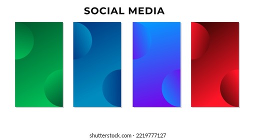 TEMPLO ABSTRACTO GEOMÉTRICO DE FONDO ELEGANTE DE DISEÑO DE COLOR GRADIENTE BUENO PARA MEDIOS SOCIALES, INSTA HISTORIA