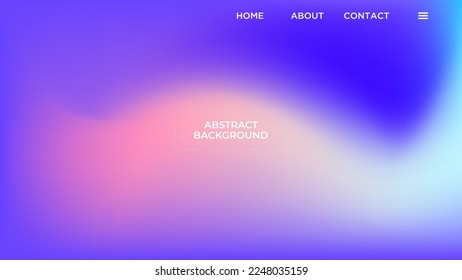 ABSTRACT GEOMETRIC BACKGROUND ELEGANT GRADIENT BLUR COLOR DESIGN VECTOR TEMPLATE GOOD FOR MODERN WEBSITE, WALLPAPER, COVER DESIGN 