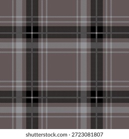 fundo geométrico abstrato. Elegante cinza e preto xadrez padrão sem costura com textura tecida sutil, adequado para design têxtil e de moda moderno.