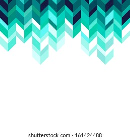 Abstract, geometric background, emerald , spectrum