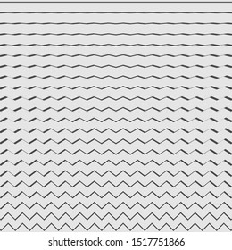 Abstract geometric background, fading zigzags. Vector design.