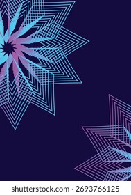 Abstractas fondo geométrico cuenta con vibrantes tonos azules de fondo de fondo para el Anuncio, cartel, anuncios, recubrimiento y diseño de Fondo de pantalla