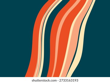 Abstract geometric background features vibrant colors backdrop background for banner, poster, ads, covering and wallpaper design