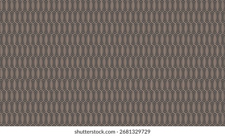 Abstract geometric background featuring repeating hexagon shapes in beige and black tones, perfect for digital graphics, wallpaper, textile prints, and creative design projects