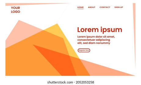 ABSTRAKTER GEOMETRISCHER HINTERGRUND FLACHFARTGESTALTUNGSVEKTORVORLAGE FÜR WALLPAPER, DECKDESIGN, HOMEPAGE-DESIGN