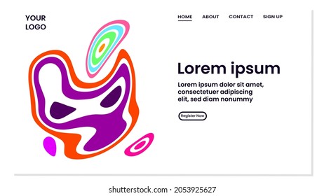 ABSTRACT GEOMETRIC BACKGROUND FLAT COLOR DESIGN VECTOR TEMPLATE FOR WALLPAPER, COVER DESIGN, HOMEPAGE DESIGN