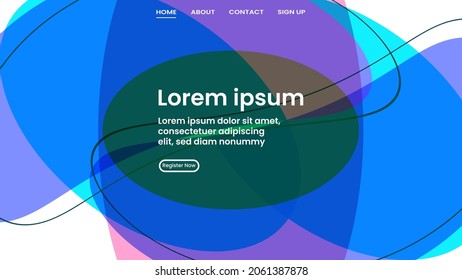 ABSTRACT GEOMETRIC BACKGROUND FLAT COLOR DESIGN VECTOR TEMPLATE FOR WALLPAPER, COVER DESIGN, HOMEPAGE DESIGN