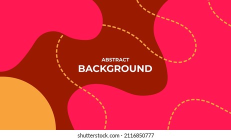 ABSTRACT GEOMETRIC BACKGROUND FLAT COLOR DESIGN VECTOR TEMPLATE FOR WALLPAPER, COVER DESIGN, HOMEPAGE DESIGN