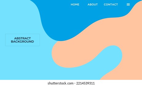 ABSTRAKTER GEOMETRISCHER HINTERGRUND FLACHFARBE MIT KOPIENRAUMDESIGN VEKTORVORLAGE FÜR WALLPAPER, DECKDESIGN, HOMEPAGE-DESIGN