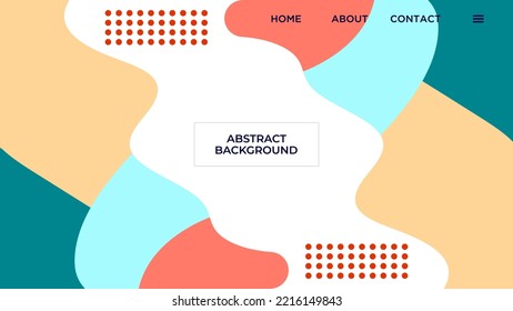 ABSTRACT GEOMETRIC BACKGROUND FLAT COLOR WITH COPY SPACE AREA DESIGN VECTOR TEMPLATE FOR WALLPAPER, COVER DESIGN, HOMEPAGE DESIGN