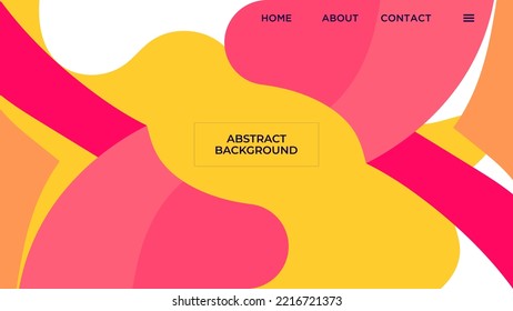 ABSTRAKTER GEOMETRISCHER HINTERGRUND FLACHFARTGESTALTUNGSVEKTORVORLAGE FÜR WALLPAPER, DECKDESIGN, HOMEPAGE-DESIGN