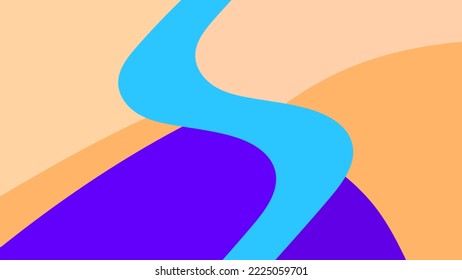ABSTRAKTER GEOMETRISCHER HINTERGRUND FLACHFARTVEKTORDESIGN-VORLAGE FÜR WALLPAPER, DECKDESIGN, HOMEPAGE-DESIGN