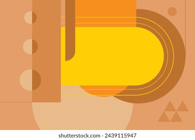 Abstract geometric background flat design vintage color