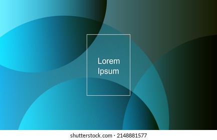 Abstract geometric background. Fluid gradient shapes composition. Modern template design for banners, covers, posters. Eps10 vector Illustration.