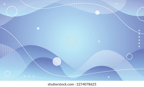 Abstract geometric background of fluid liquid and dynamic shapes. Wallpaper gradient with liquid shape. Illustration colorful template banner with soft curve and wave.