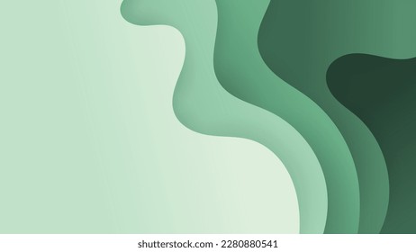 Resumen del fondo geométrico de las formas fluidas y dinámicas. Gradiente de papel tapiz con forma líquida. Ilustración de pancarta de plantillas coloridas con curva suave y onda.