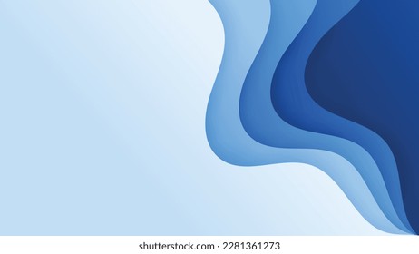 Resumen del fondo geométrico de las formas fluidas y dinámicas. Gradiente de papel tapiz con forma líquida. Ilustración de pancarta de plantillas coloridas con curva suave y onda.