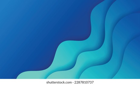 Abstract geometric background of fluid liquid and dynamic shapes. Wallpaper gradient with liquid shape. Illustration colorful template banner with soft curve and wave.