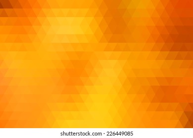 Abstract geometric background formed with triangles in rows.