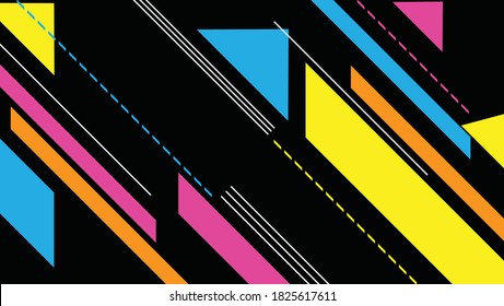 abstract geometric background with full color.eps 10