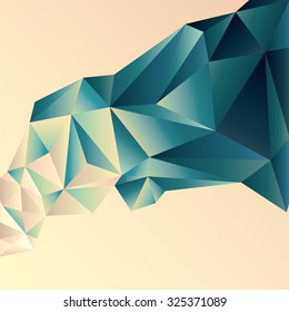 Abstract geometric background full vector