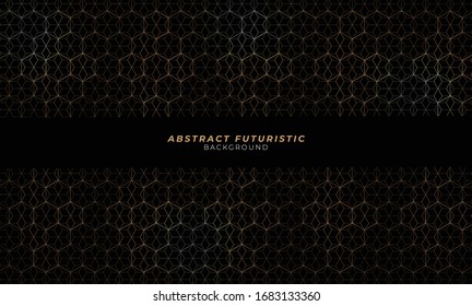 Abstract geometric background, Abstract futuristic art wallpaper. Vector illustration.