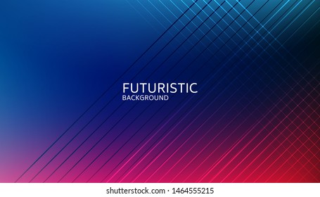 Abstract geometric background. Futuristic shape design. Big data visualization. Vector Illustration.