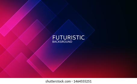Abstract geometric background. Futuristic shape design. Big data visualization. Vector Illustration.