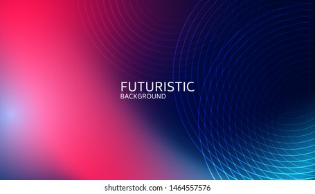 Abstract geometric background. Futuristic shape design. Big data visualization. Vector Illustration.