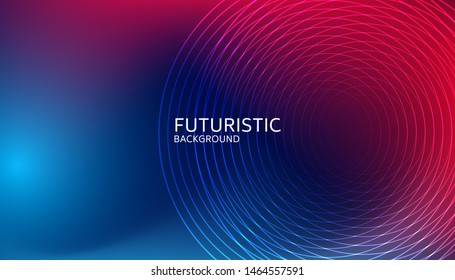 Abstract geometric background. Futuristic shape design. Big data visualization. Vector Illustration.