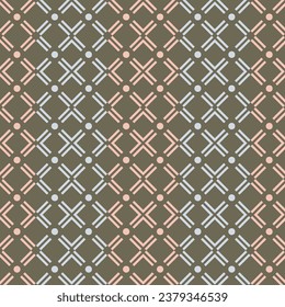 Abstract geometric background Geometry seamless pattern For fabric surface design packaging home decor gift wrap pillows bedding stationery backgrounds and wallpaper Vector illustration