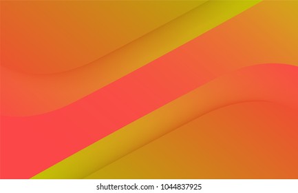 Abstract Geometric Background with Glow Effect. Bright Cover Template with Gradient. Trendy Wallpaper with Metal Effect. Glowing Background for Web Design, Poster, Presentation, Banner, Card, Brochure
