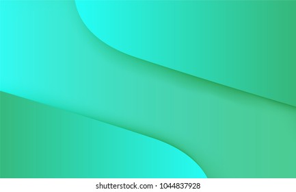 Abstract Geometric Background with Glow Effect. Bright Cover Template with Gradient. Trendy Wallpaper with Shadows. Glowing Background for Web Design, Poster, Presentation, Banner, Card, Brochure.