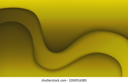 Abstract Geometric Background with Glow Effect. Bright Cover Template with Gradient. Trendy Wallpaper with Shadows. Glowing Background for Web Design, Poster, Presentation, Banner, Card, Brochure.