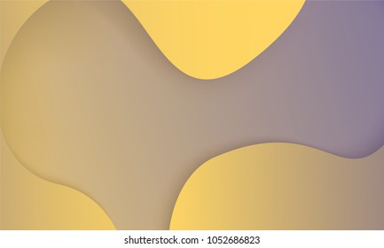 Abstract Geometric Background with Glow Effect. Bright Cover Template with Gradient. Trendy Wallpaper with Shadows. Glowing Background for Web Design, Poster, Presentation, Banner, Card, Brochure.