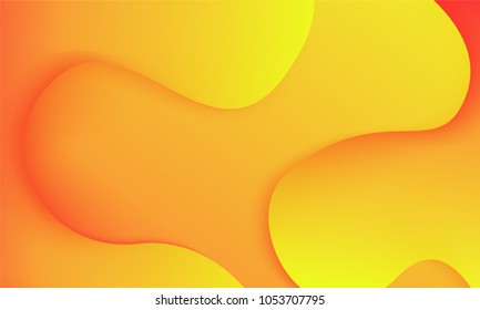 Abstract Geometric Background with Glow Effect. Bright Cover Template with Gradient. Trendy Wallpaper with Metal Effect. Glowing Background for Web Design, Poster, Presentation, Banner, Card, Brochure