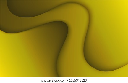 Abstract Geometric Background with Glow Effect. Bright Cover Template with Gradient. Trendy Wallpaper with Shadows. Glowing Background for Web Design, Poster, Presentation, Banner, Card, Brochure.