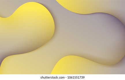Abstract Geometric Background with Glow Effect. Bright Cover Template with Gradient. Trendy Wallpaper with Shadows. Glowing Background for Web Design, Poster, Presentation, Banner, Card, Brochure.